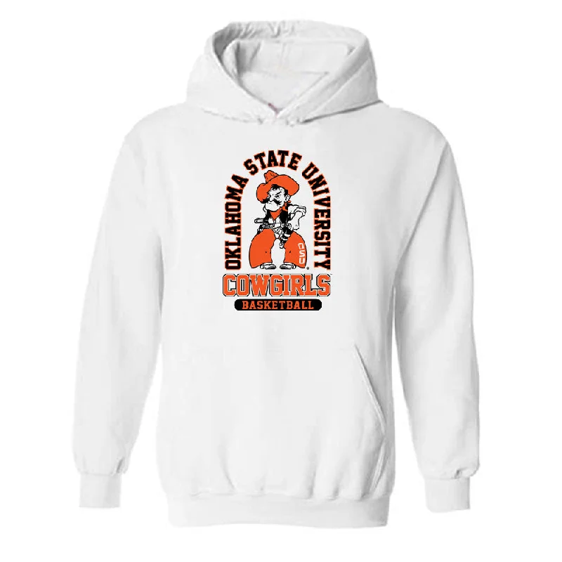 Oklahoma State - NCAA Women's Basketball : Chandler Prater - Classic Shersey Hooded Sweatshirt Hoodie with Hem Drawcord Adjustable Customizable Oklahoma State - NCAA Women's Basketball : Chandler Prater - Classic Shersey Hooded Sweatshirt Hoodie with Hem Drawcord Adjustable Customizable