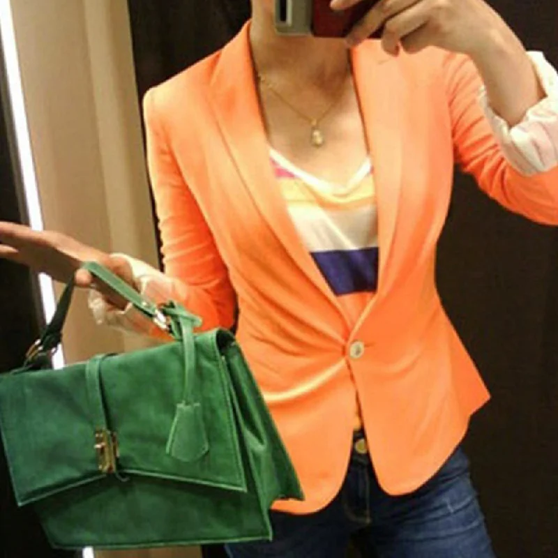 Office Ladies Suit Black Formal Blazer Women'S Work Suit Pocket Jacket Jacket Classic Retro Women'S Slim Casual Orange Suit Unif Striped Jacket Polka Dot Jacket Floral Jacket Office Ladies Suit Black Formal Blazer Women'S Work Suit Pocket Jacket Jacket Classic Retro Women'S Slim Casual Orange Suit Unif Striped Jacket Polka Dot Jacket Floral Jacket